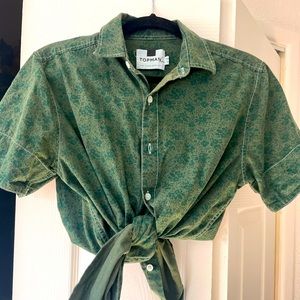 Top Man Button Up Shirt